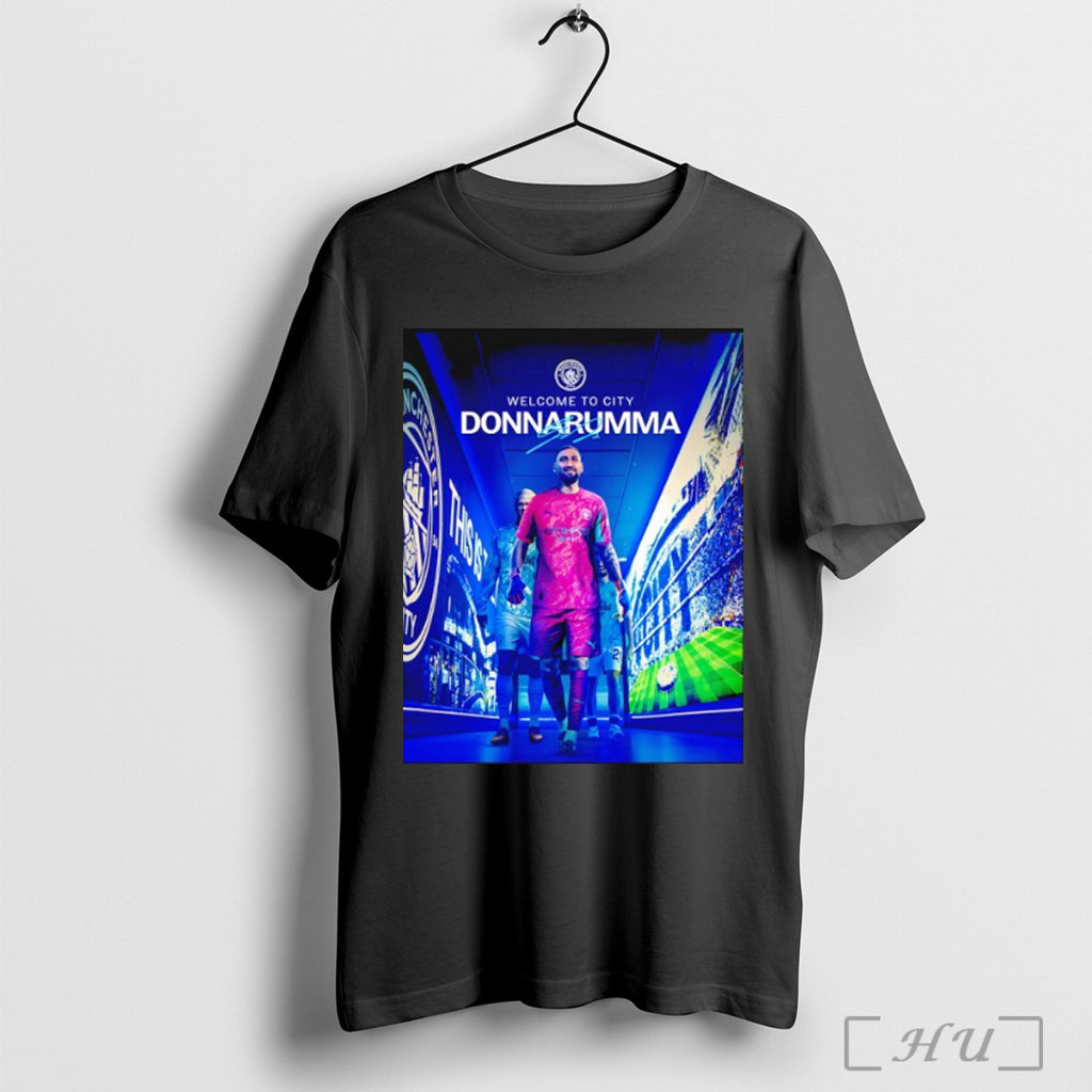 Officials Welcome To Cuty Gianluigi Donnarumma Manchester City T Shirt