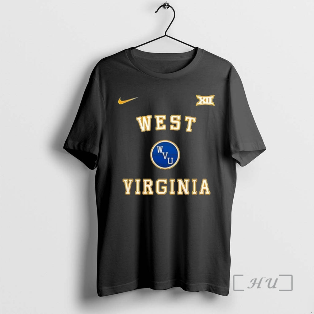 Officials West Virginia Mountaineers Jerry West Throwback Map Double Sided Graphic Premium T Shirts Sweater