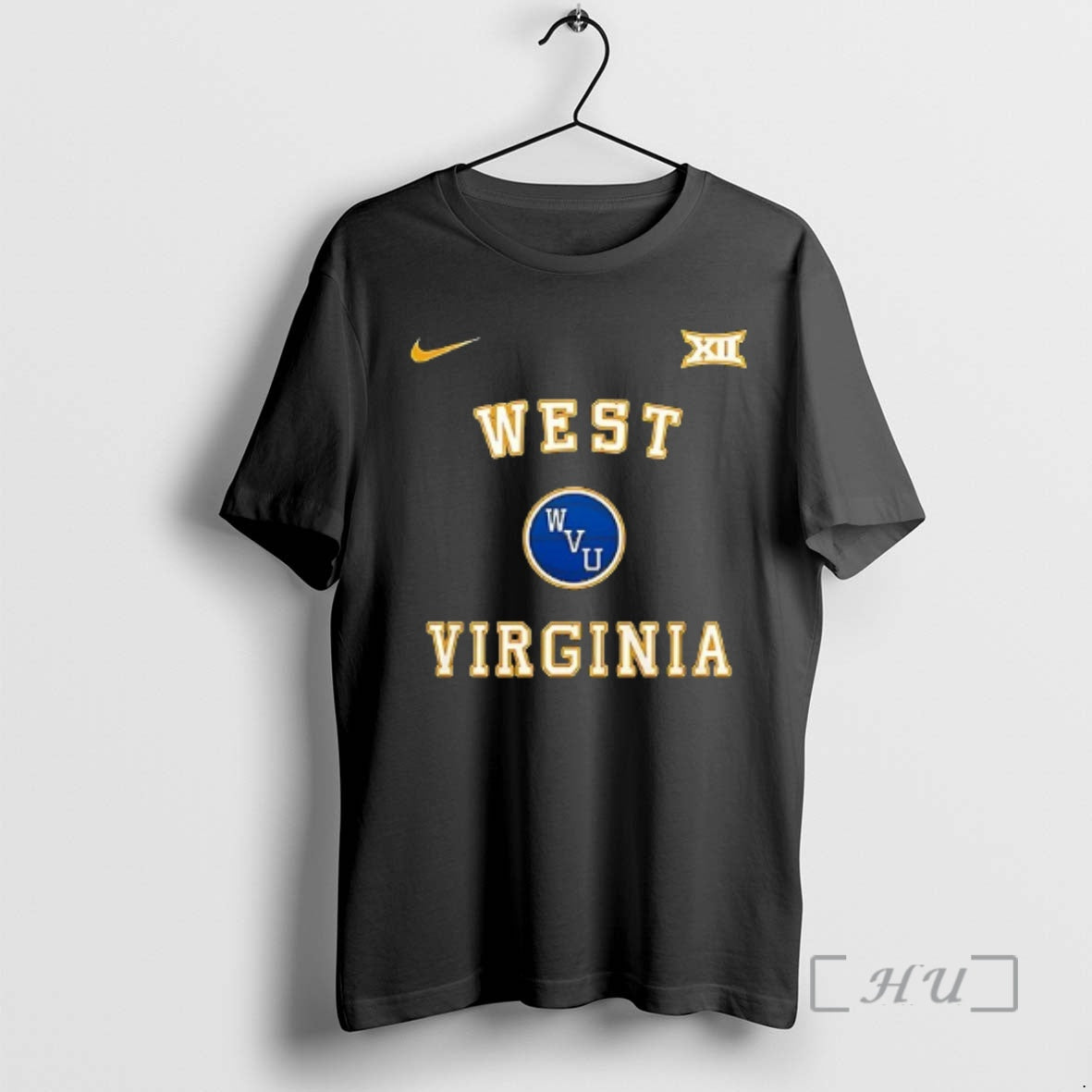 Officials West Virginia Mountaineers Jerry West Throwback Map Double Sided Graphic Premium T Shirts Sweater