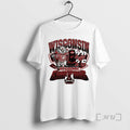 Officials Wisconsin Badgers 2026 Ncaa Mens Hockey Regional Champions Mascot Trophy Premium T Shirts Sweater