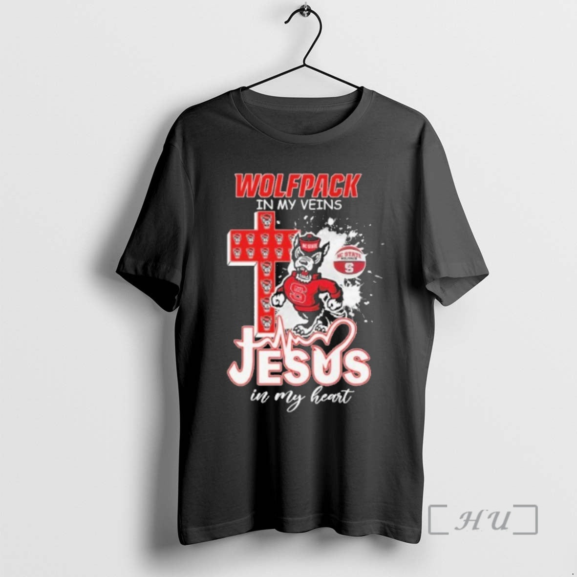 Officials Wolfpack In My Veins Mascot Jesus In My Heart
