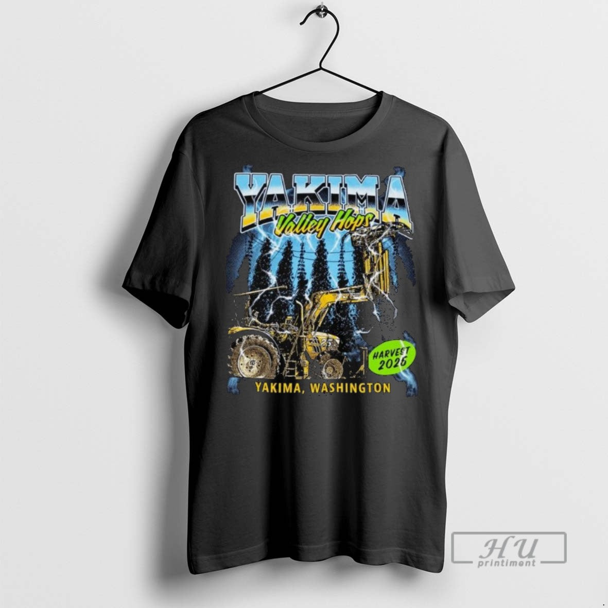 Officials Yakima Valley Hops Harvest 2025 Long Sleve T Shirt