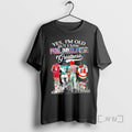 Officials Yes Im Old But I Saw Philadelphia Sports Greatness Legends Skyline Premium T Shirts