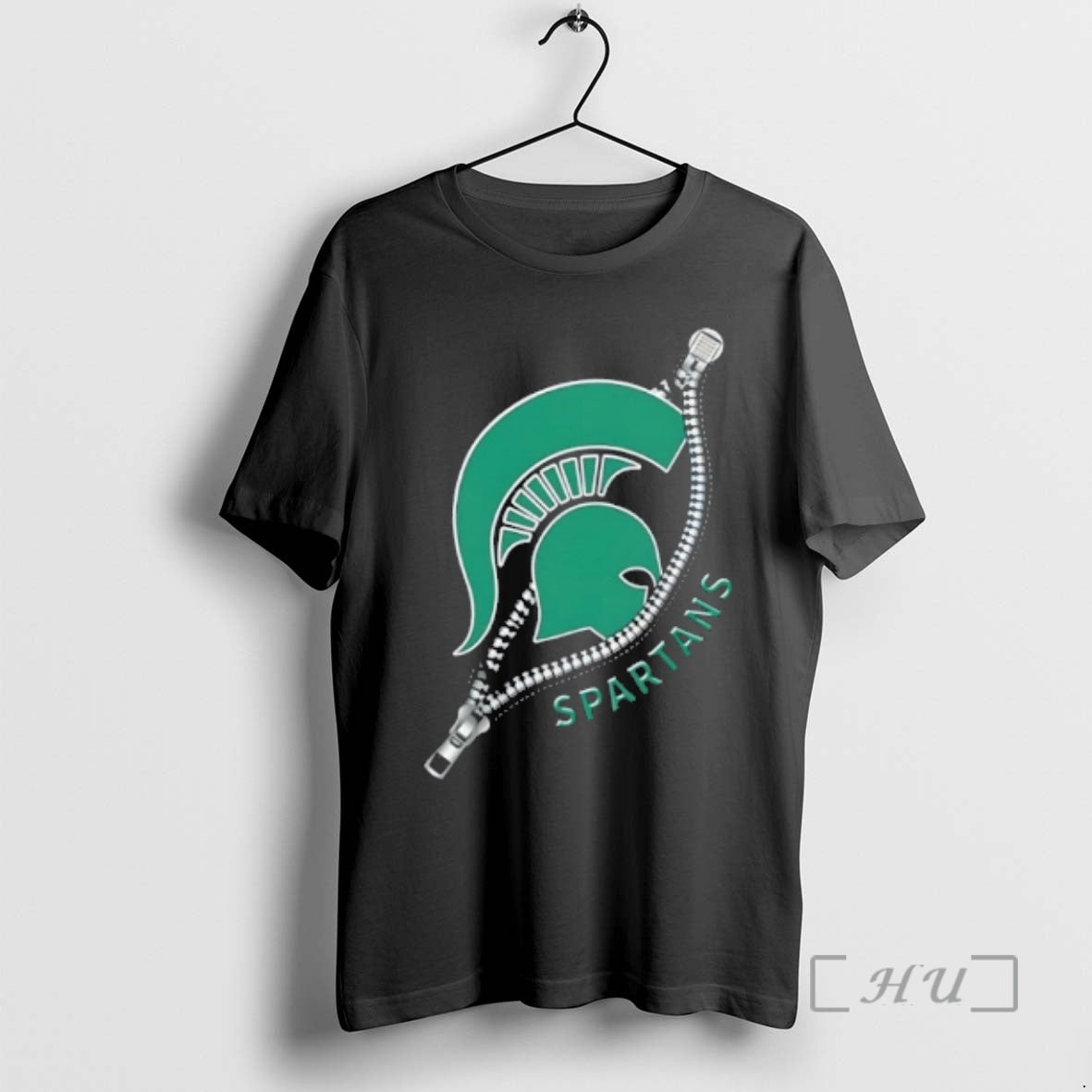 Officials Zipper X Michigan State Spartans Football Logo