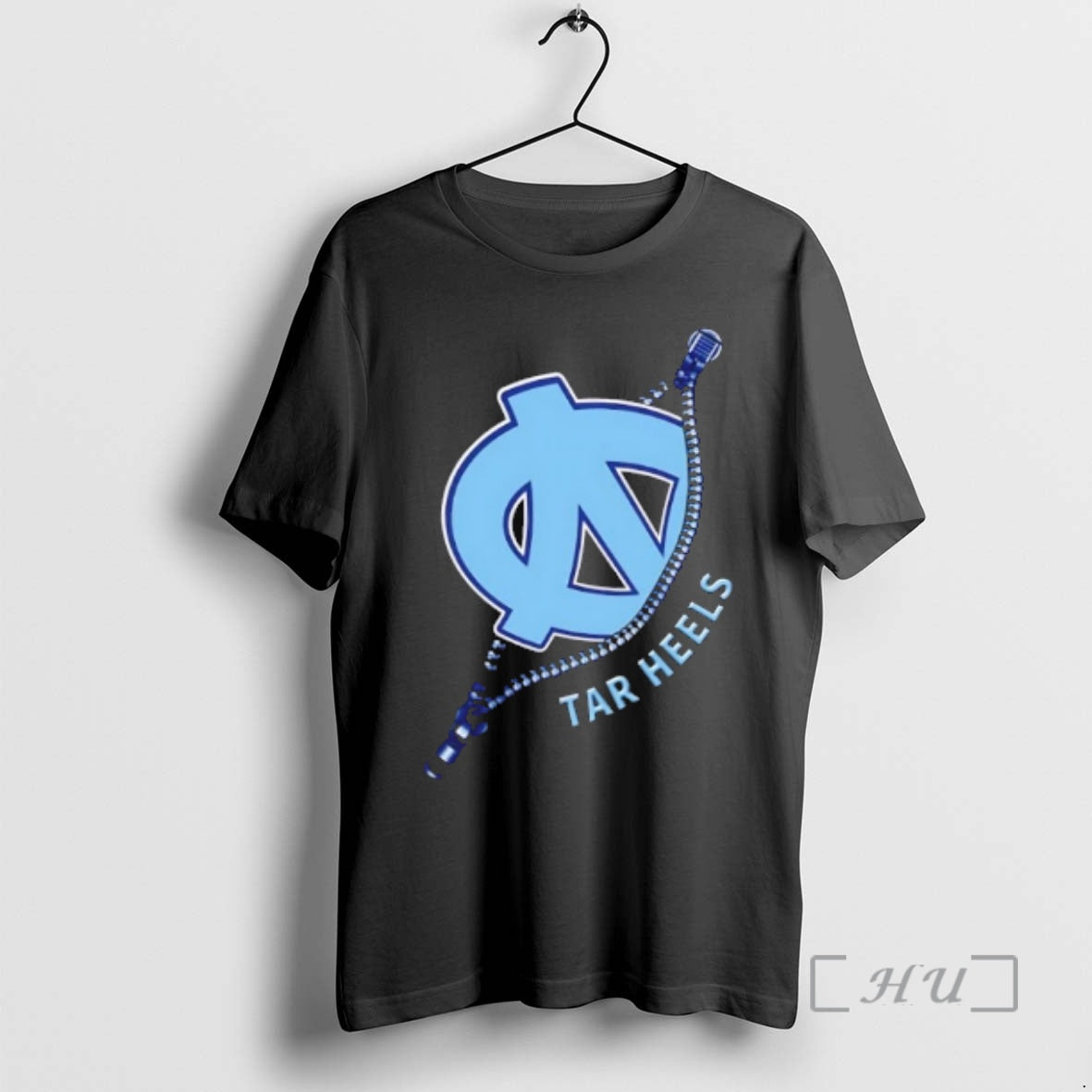 Officials Zipper X North Carolina Tar Heels Football Logo
