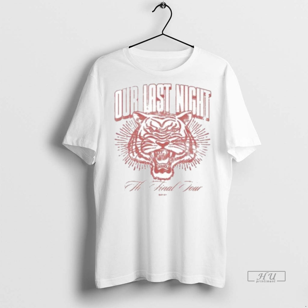 Officials Our Last Night Tiger Tour Shirt Sweater