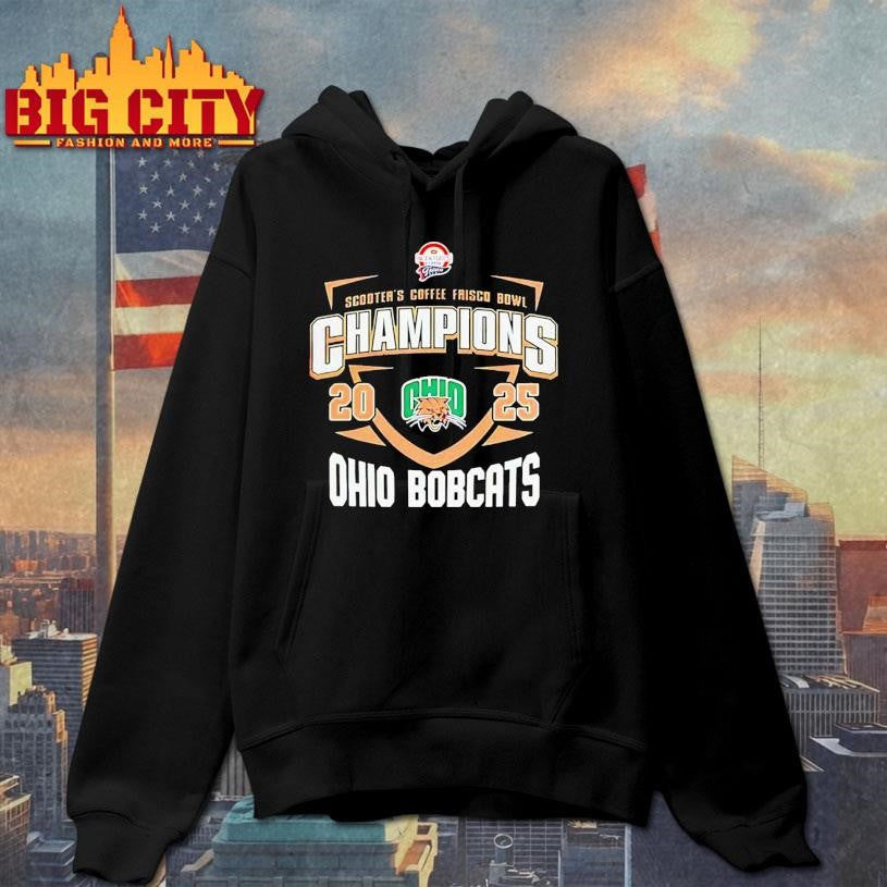 Ohio Bobcats Scooter’s Coffee Frisco Bowl Champion 2025 classic Shirt