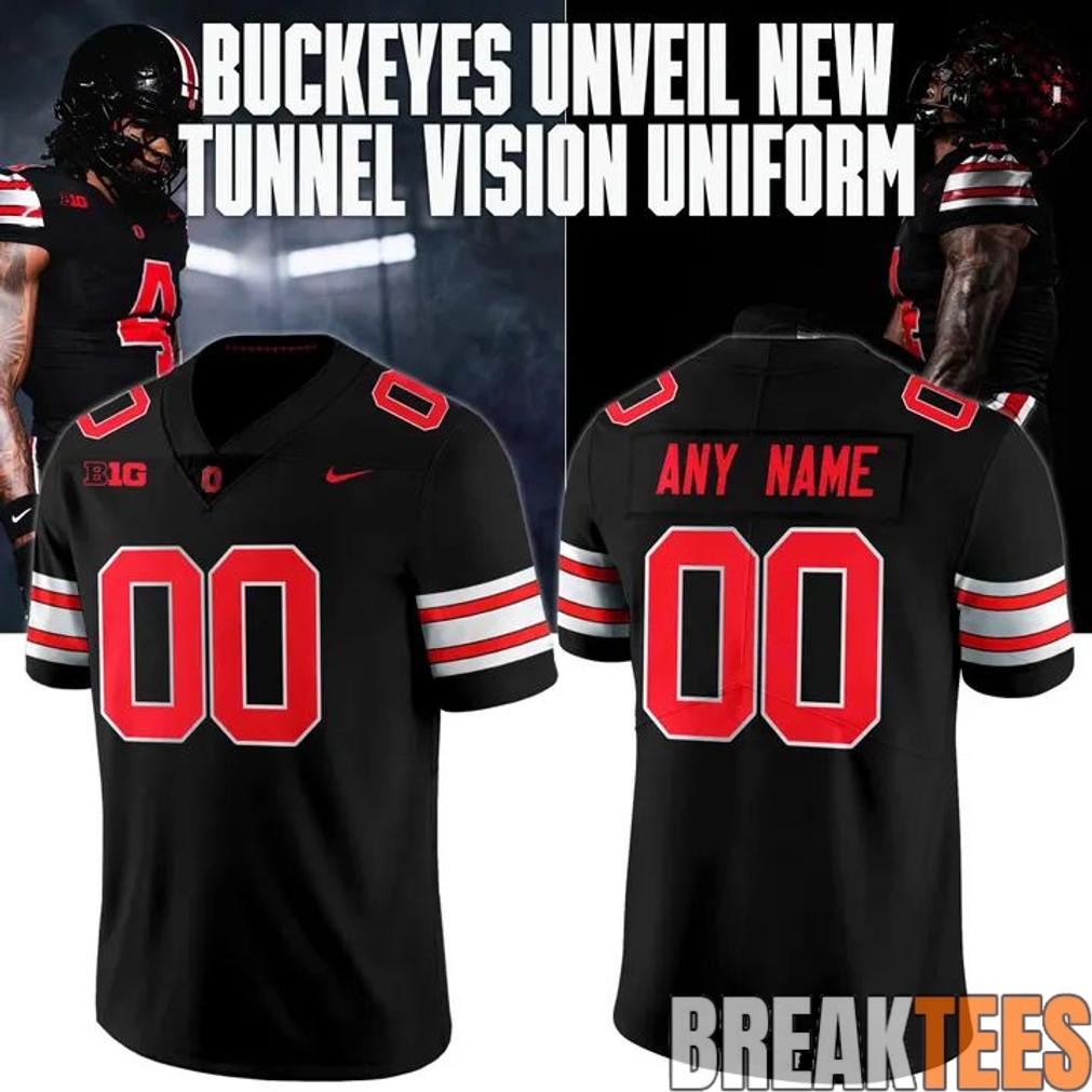 Ohio State Buckeyes 2026 New Tunnel Uniform Vision Football Jersey