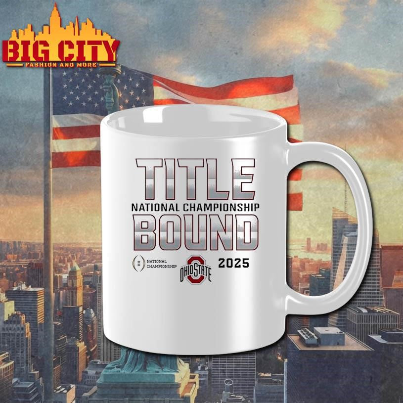 Ohio State Buckeyes Title National Championship Bound 2025 Shirt