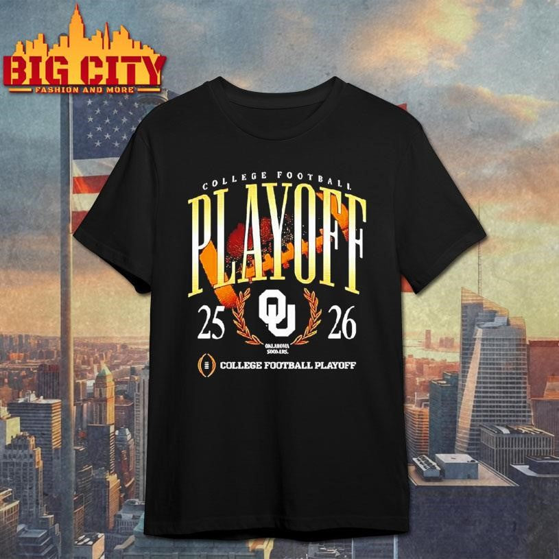 Oklahoma Sooners ’25-’26 College Football Playoff Shirt
