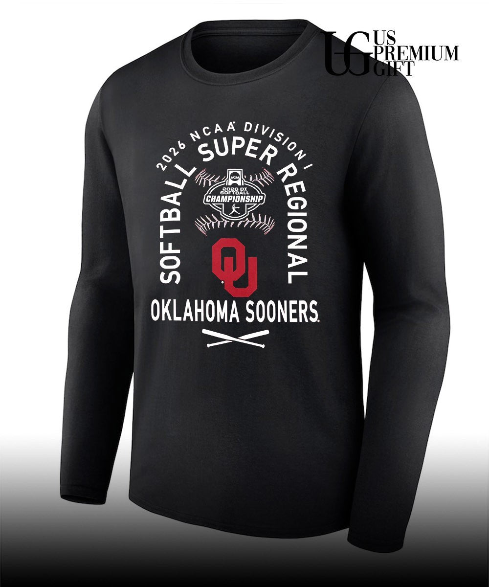 Oklahoma Sooners NCAA Division I NCAA Softball Super Regional 2026 shirt