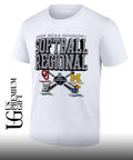 Oklahoma Sooners and Michigan Wolverines and Kansas Jayhawks and Binghamton Bearcats 2026 NCAA Division I Softball Regional logo shirt