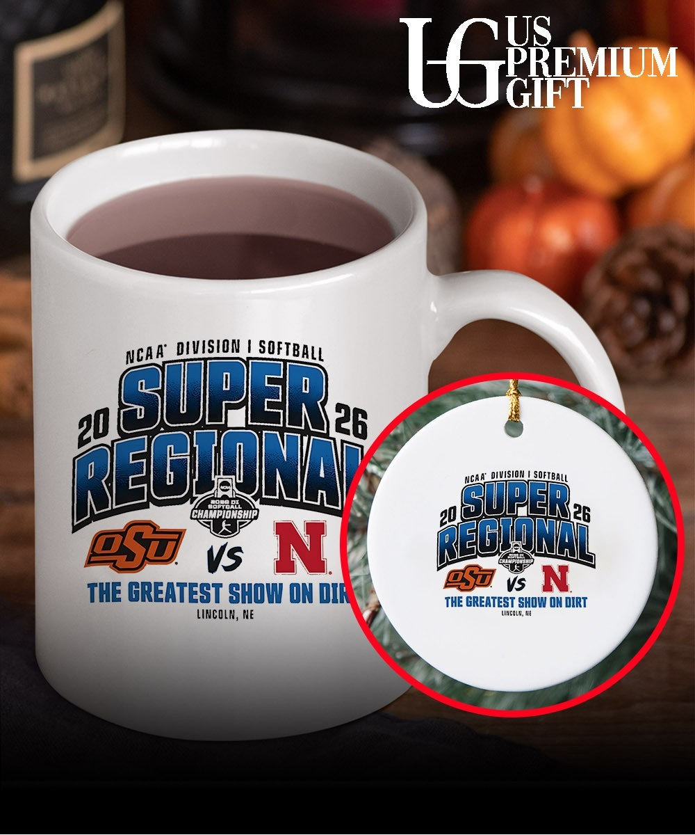 Oklahoma State Cowboys vs Nebraska Cornhuskers 2026 NCAA Division I Softball Super Regionals the Greatest show on Dirt shirt