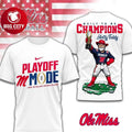 Ole Miss Built To Be Champions 2025-26 College Football Playoff Two Sided Shirt