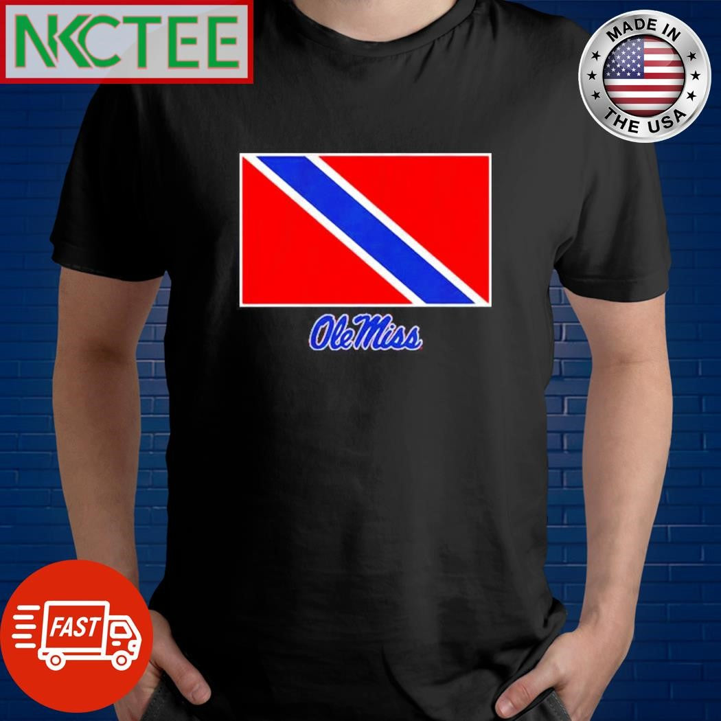 Ole Miss Football Trinidad and Tobago flag shirt