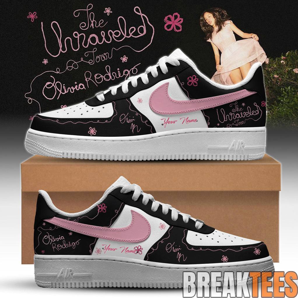 Olivia Rodrigo Special The Unraveled Tour 2026 Custom Air Force 1