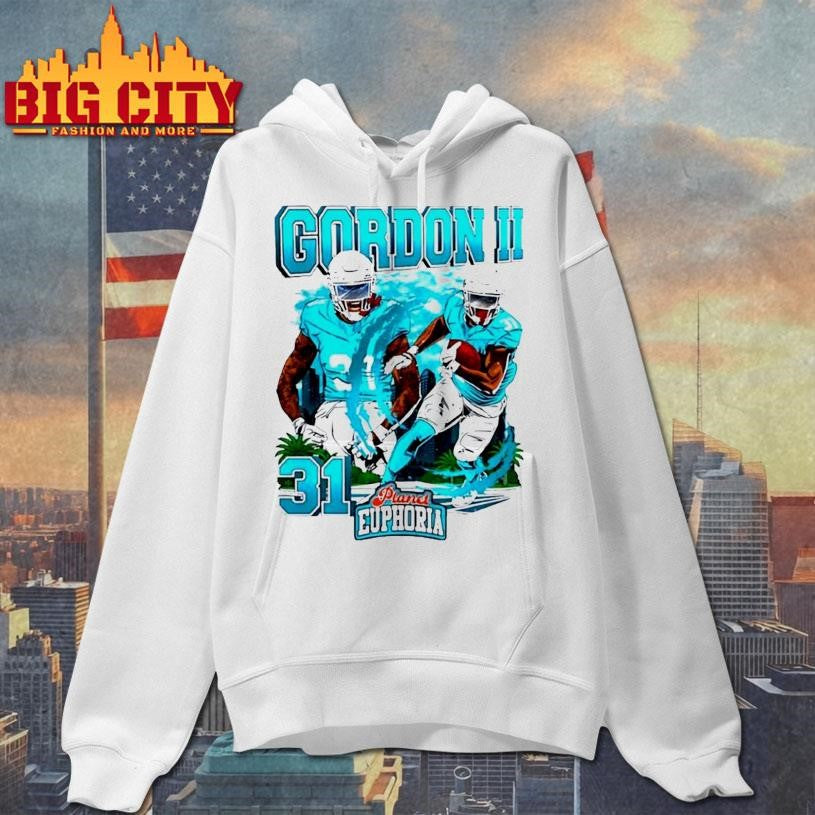 Ollie Gordon II Miami Dolphins player comic Shirt