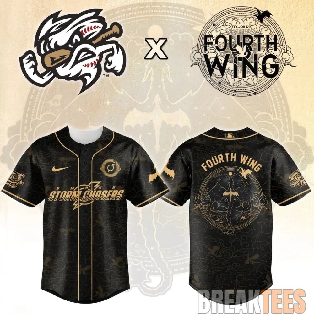 Omaha Storm Chasers Fourth Wing Night 2026 MiLB Game Jersey