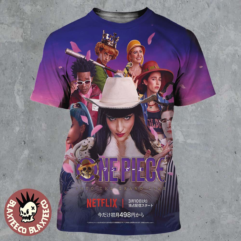 One Piece Into The Grand Line Season 2 Live Action CP0 Group Poster All Over Print Shirt
