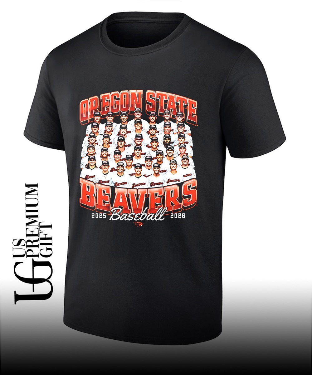 Oregon State Beavers baseball 2025-2026 shirt