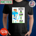 Original 33RD team Ladd McConkey Rookie Season among rookie wrs since 2000 regular season + play offs 91 catches shirt