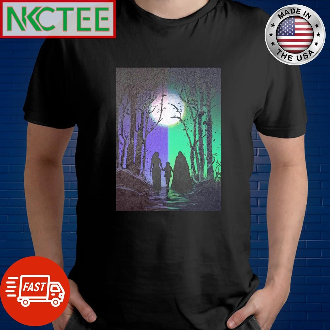 Original Agathario with Nicky moon night paint shirt