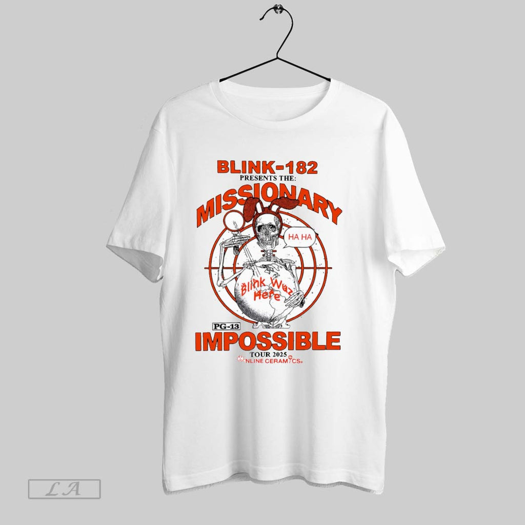 Original Blink 182 Missionary Impossible Tour 2025
