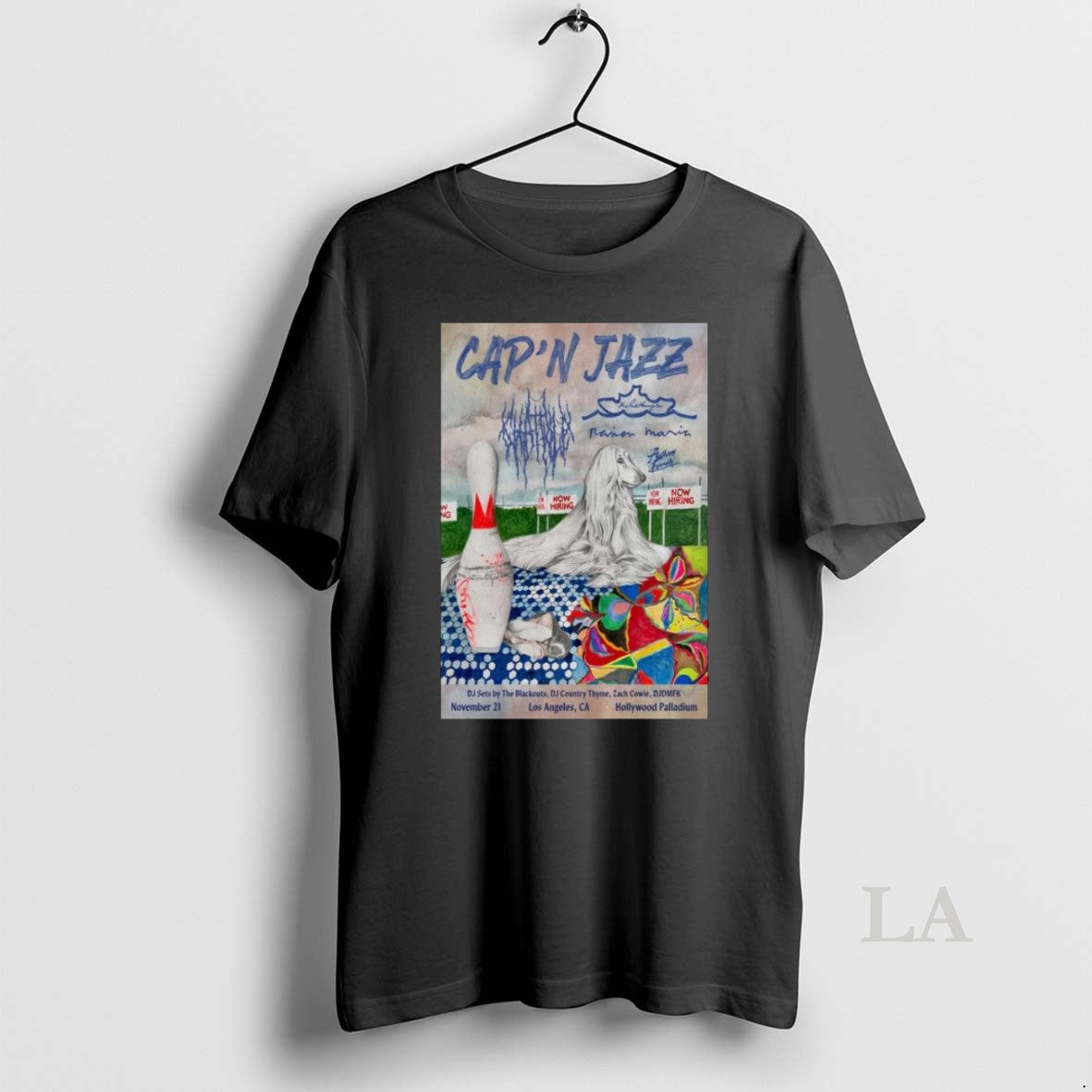 Original Capn Jazz Hollywood Palladium Shows Nov 11 2025 Long Sleve