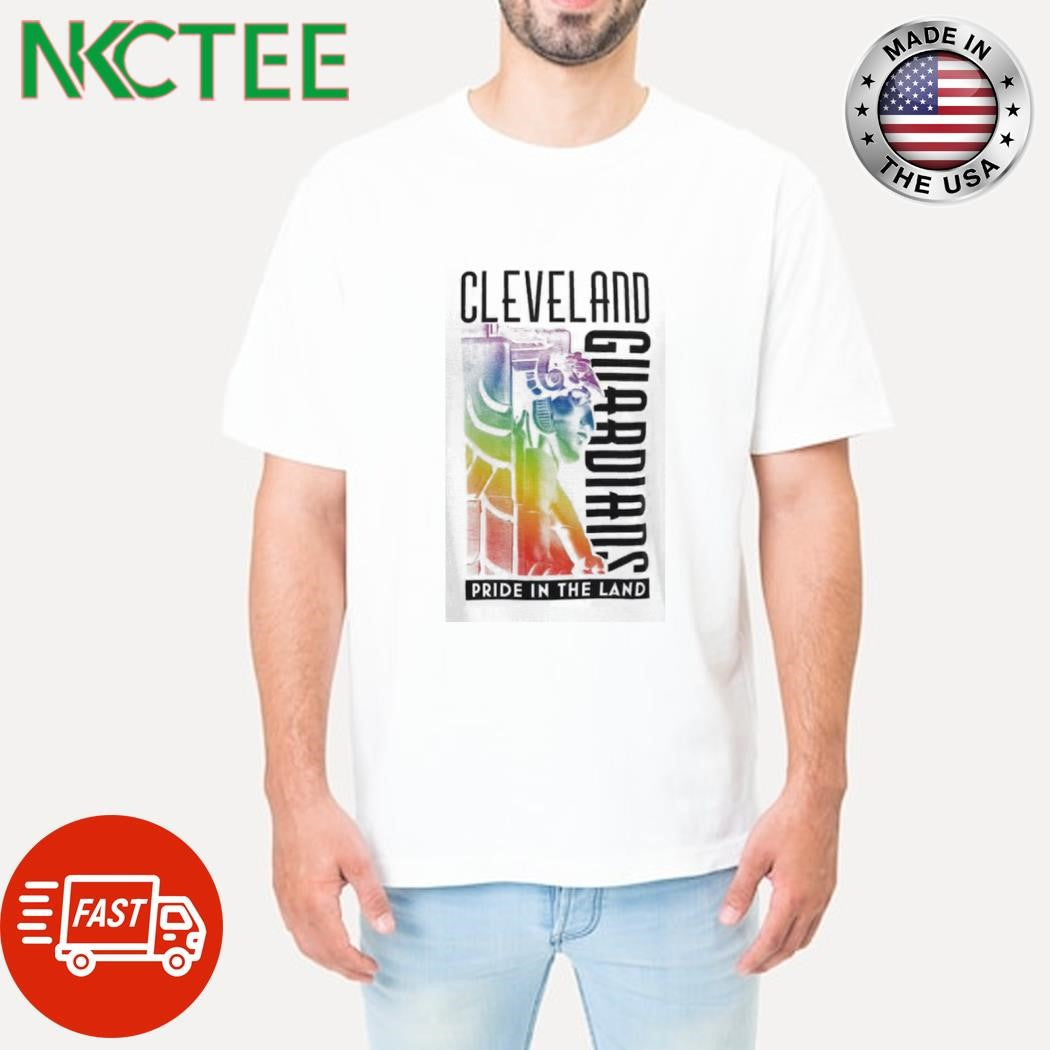 Original Cleveland Guardians pride in the land shirt