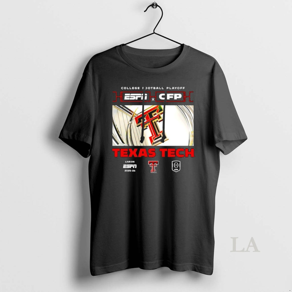 Original College Gameday Texas Tech Red Raiders 2025 2026 Cfp X Espn Logo