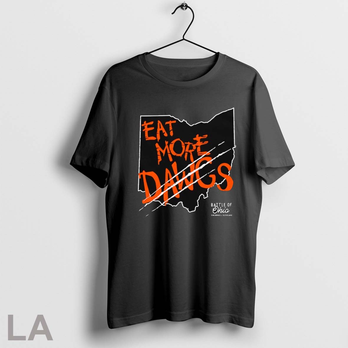 Original Eat More Dawgs The Battle Of Ohio Cincinnati Vs Cleveland