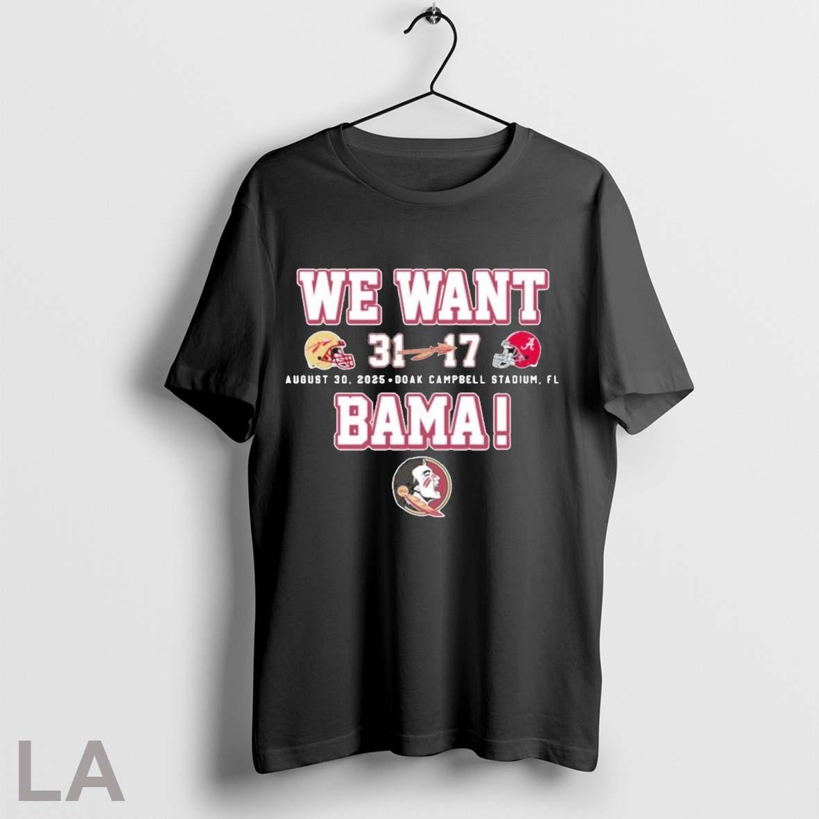Original Florida State Seminoles We Want Bama 31 17
