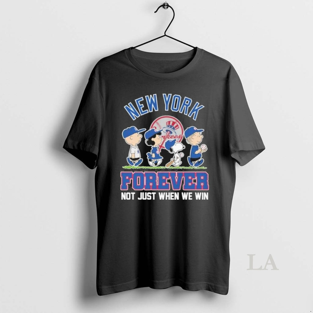 Original Forever The Peanuts Characters X New York Yankees Baseball