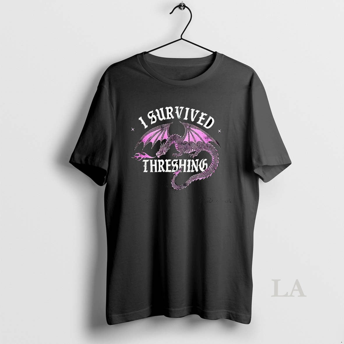 Original Fourth Wing I Survived Threshing Pink Dragon