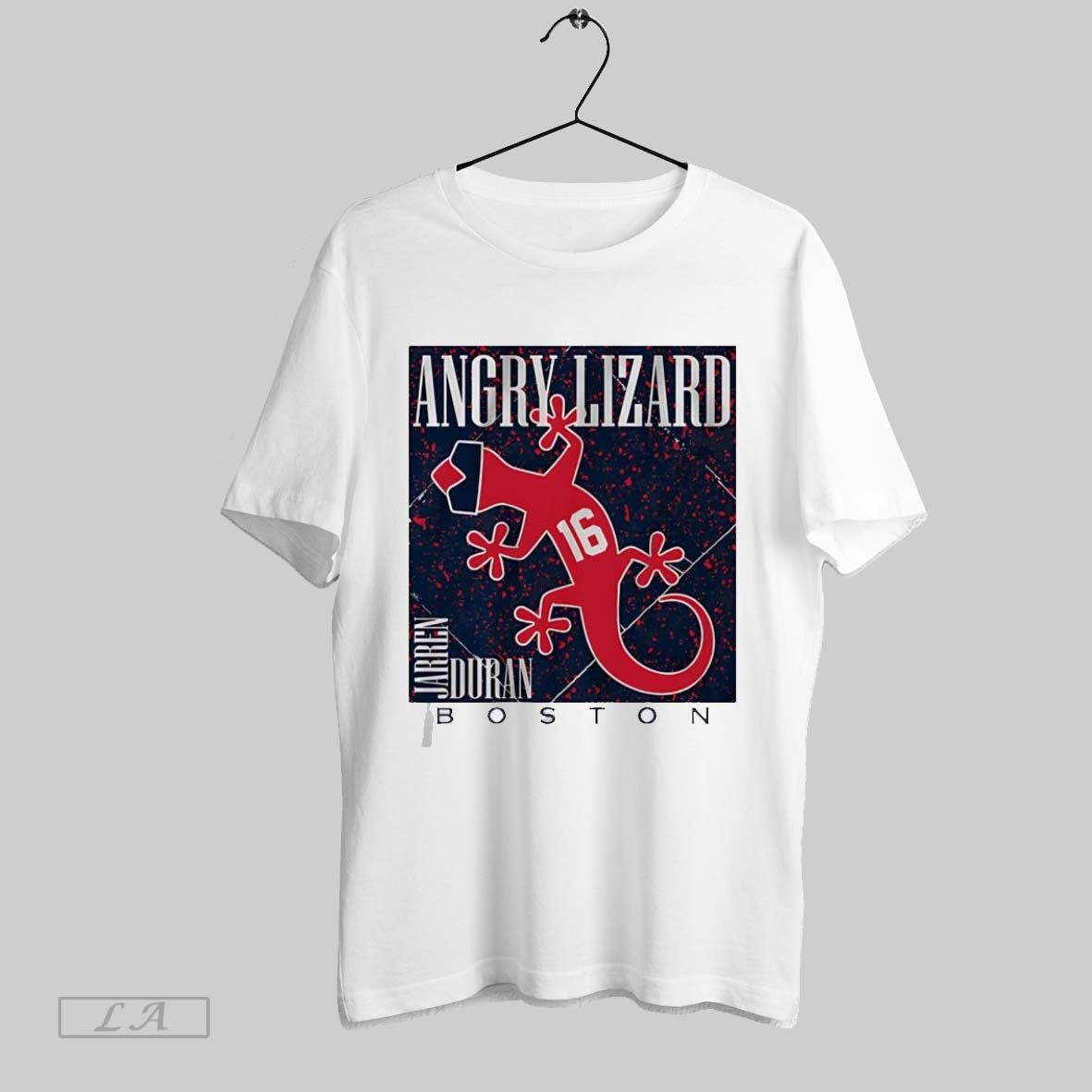 Original Frjsafpn Jarren Duran Angry Lizard Boston Red Sox Shirt