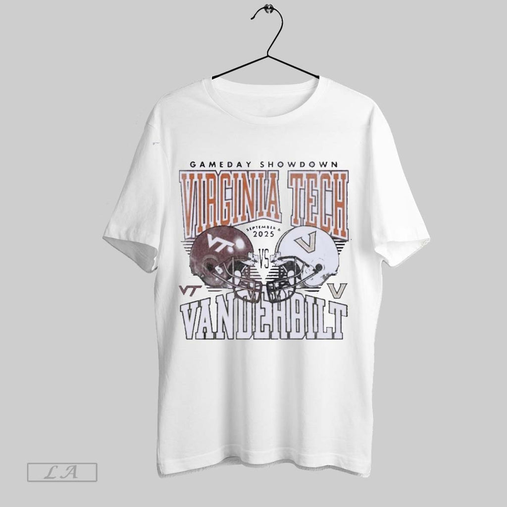 Original Gameday Virginia Tech Vs Vanderbilt September 6 2025 Duel Helmet