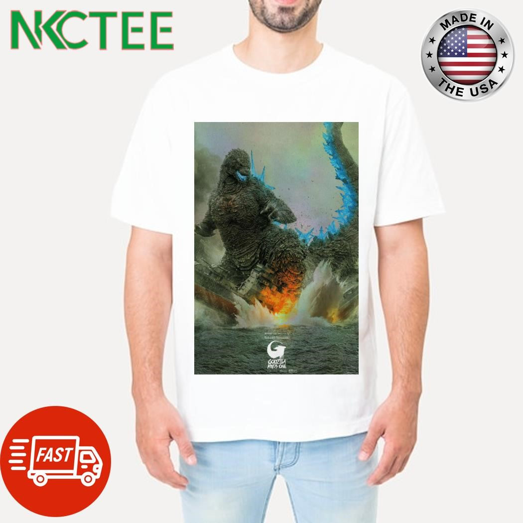 Original Godzilla Minus One – Theatrical – Screen Print Poster Shirt