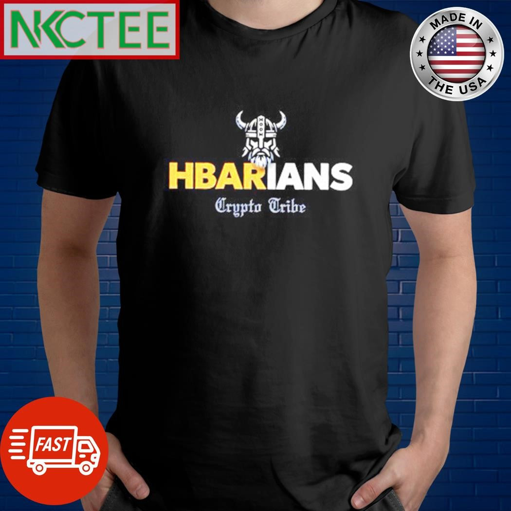 Original HBARIANS Crypto Tribe Viking shirt