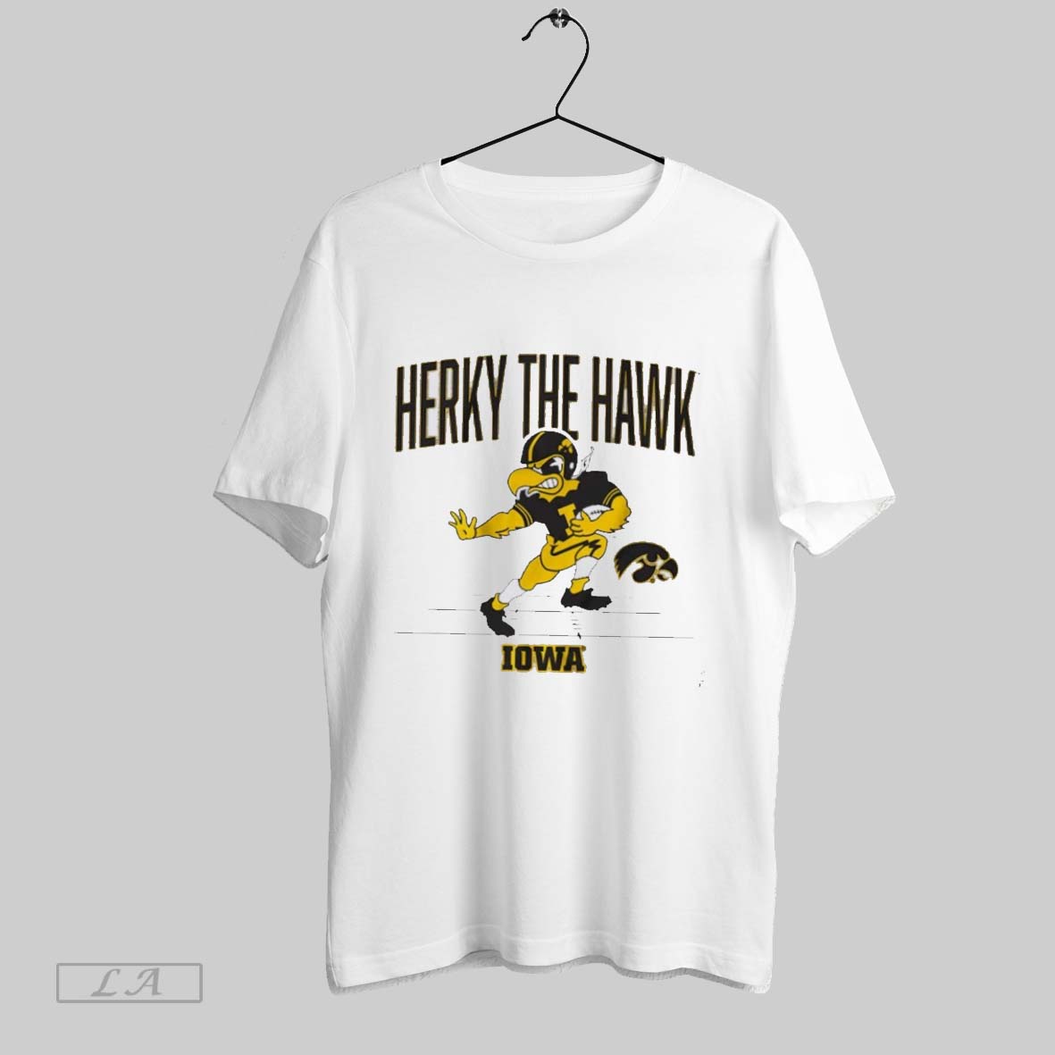 Original Herky The Hawk Iowa Hawkeyes Gridiron Mascot
