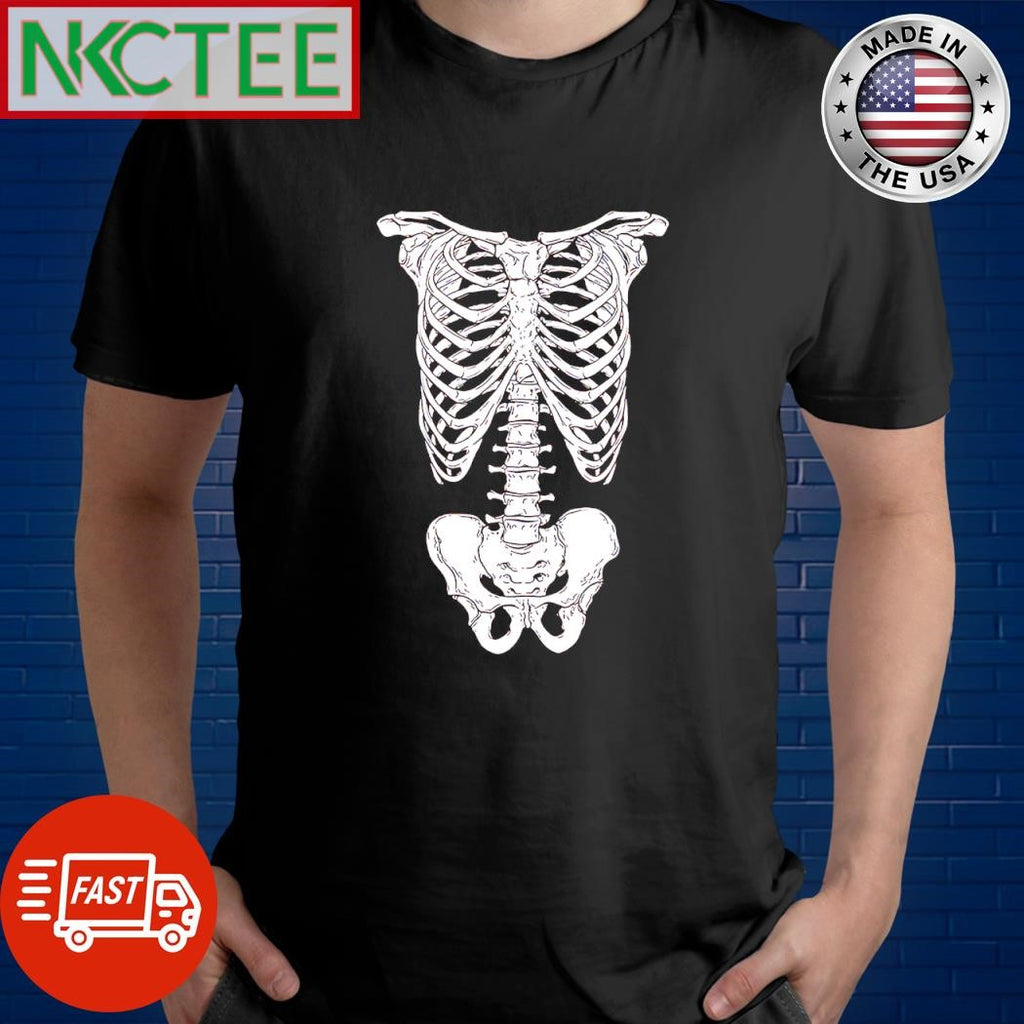 Original Human Ribcage paint shirt