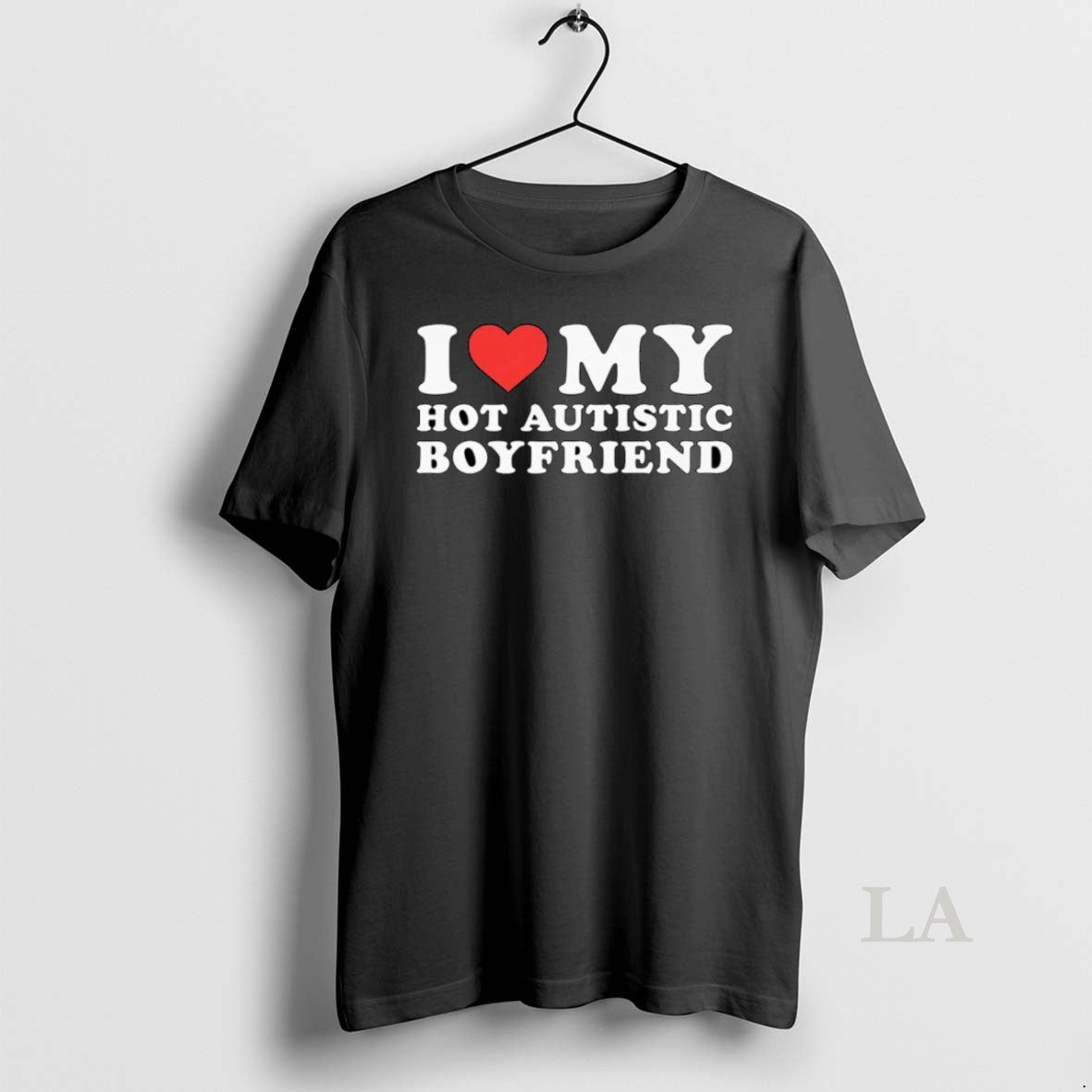 Original I Love My Hot Autistic Boyfriend Ornaments