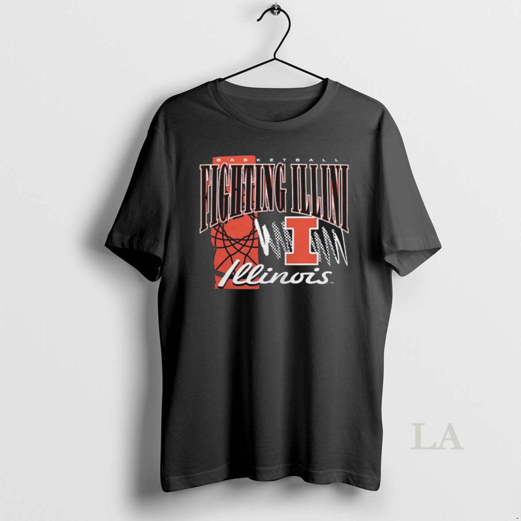 Original Illinois Fighting Illini Basketball Graphic