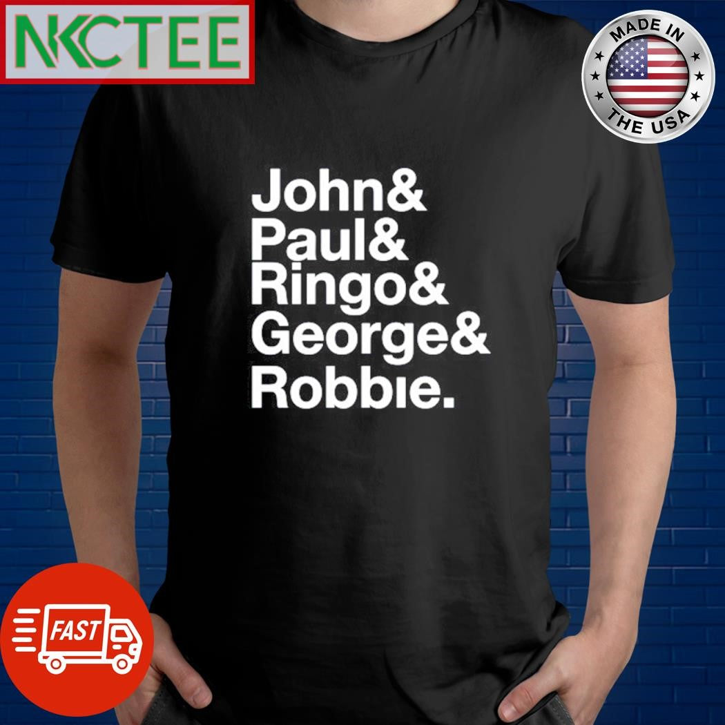 Original John Paul Ringo George Robbie shirt