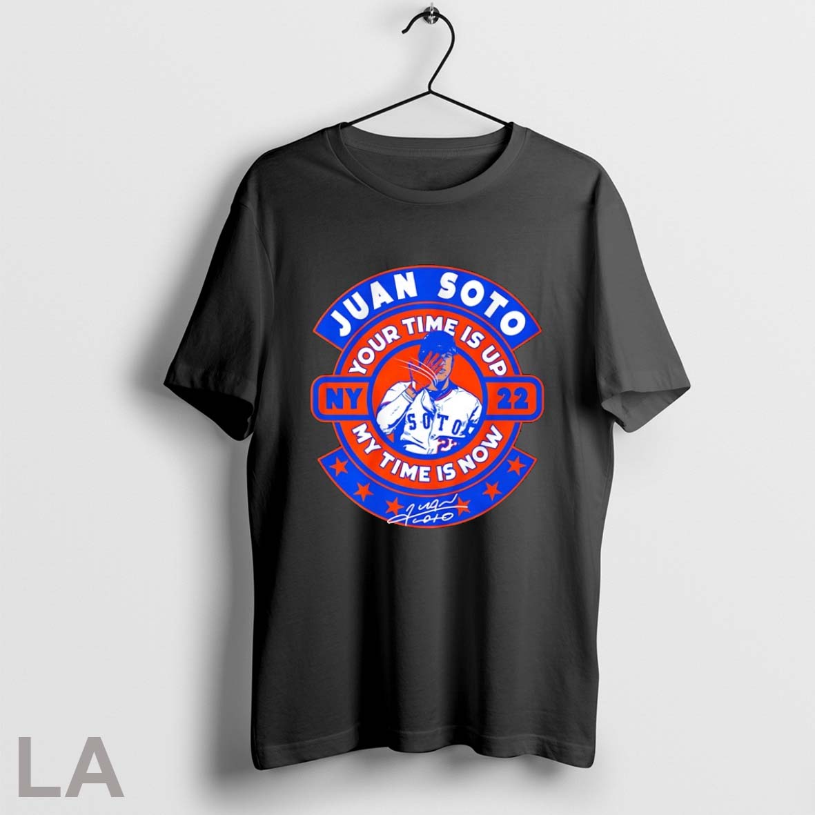 Original Juan Soto Ny 22 Your Time Is Up My Time Is Now Signature