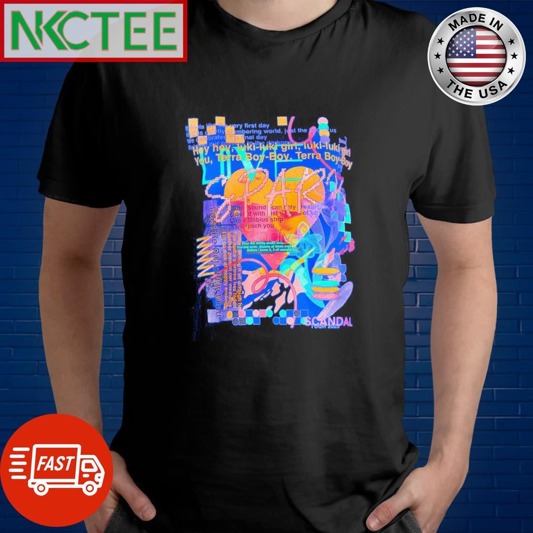 Original Love Spark Joy Scandal Tour 2025 heart shirt
