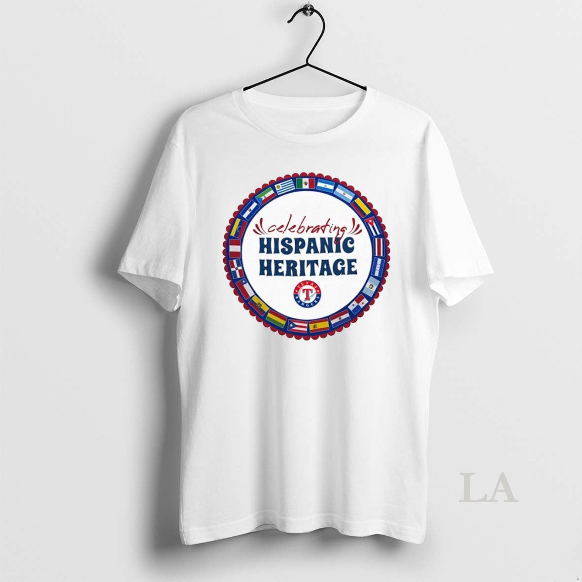 Original Mlb Texas Rangers Starter Celebrating Hispanic Heritage