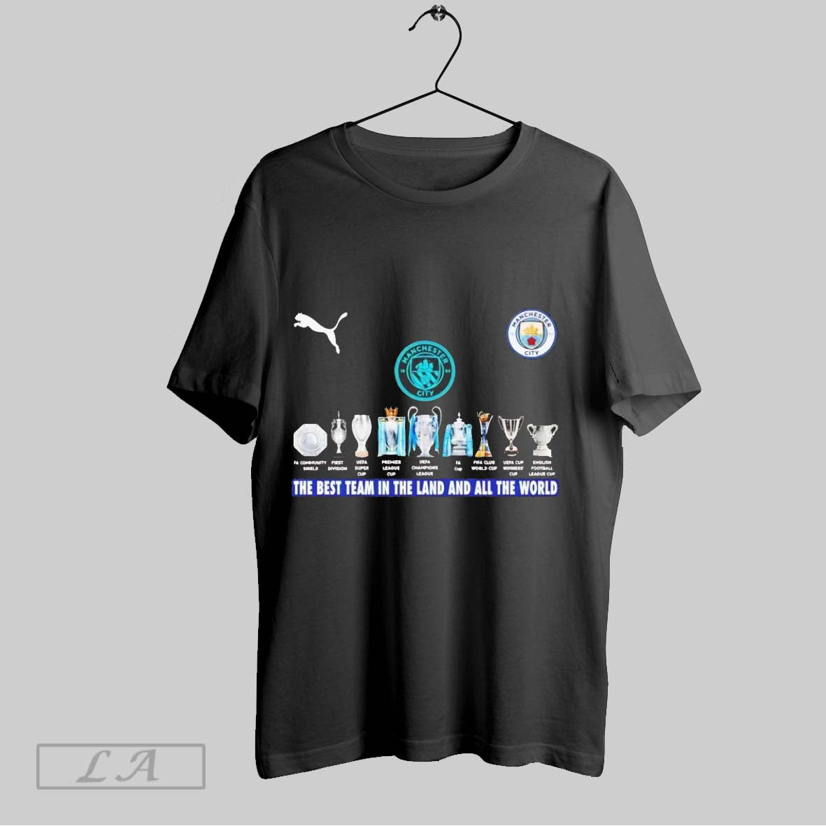 Original Manchester City The Best Team In The Land And All The World Ladies