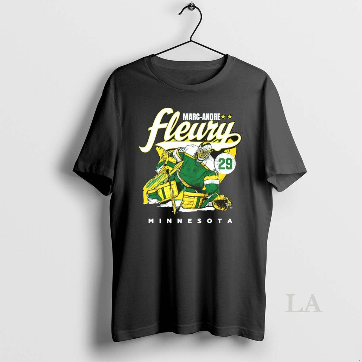 Original Marc Andre Fleury Minnesota Wild Hockey 2025 Nhl Signature