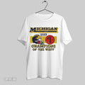 Original Michigan Football 1989 Champions Of The West