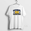 Original Michigan Wolverines Mbb 2026 National Champions Classic